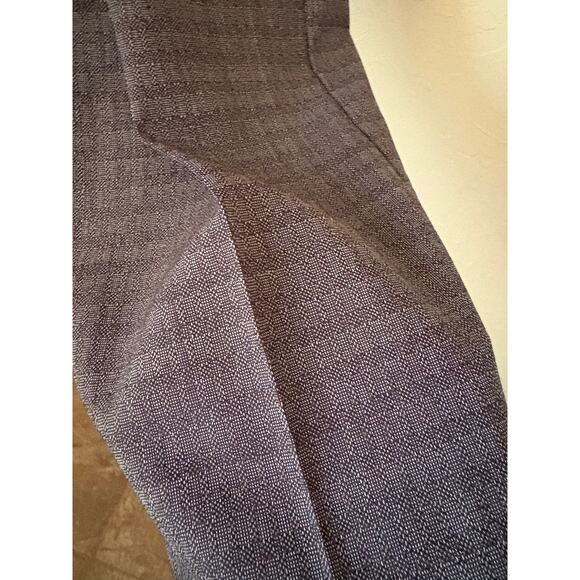 Linda Allard Ellen Tracy Wool Blend Dress Pants Sz 6 Brown Plaid Career Work - Picture 2 of 7